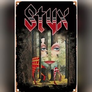 Styx Band Aluminum Decorative Sign